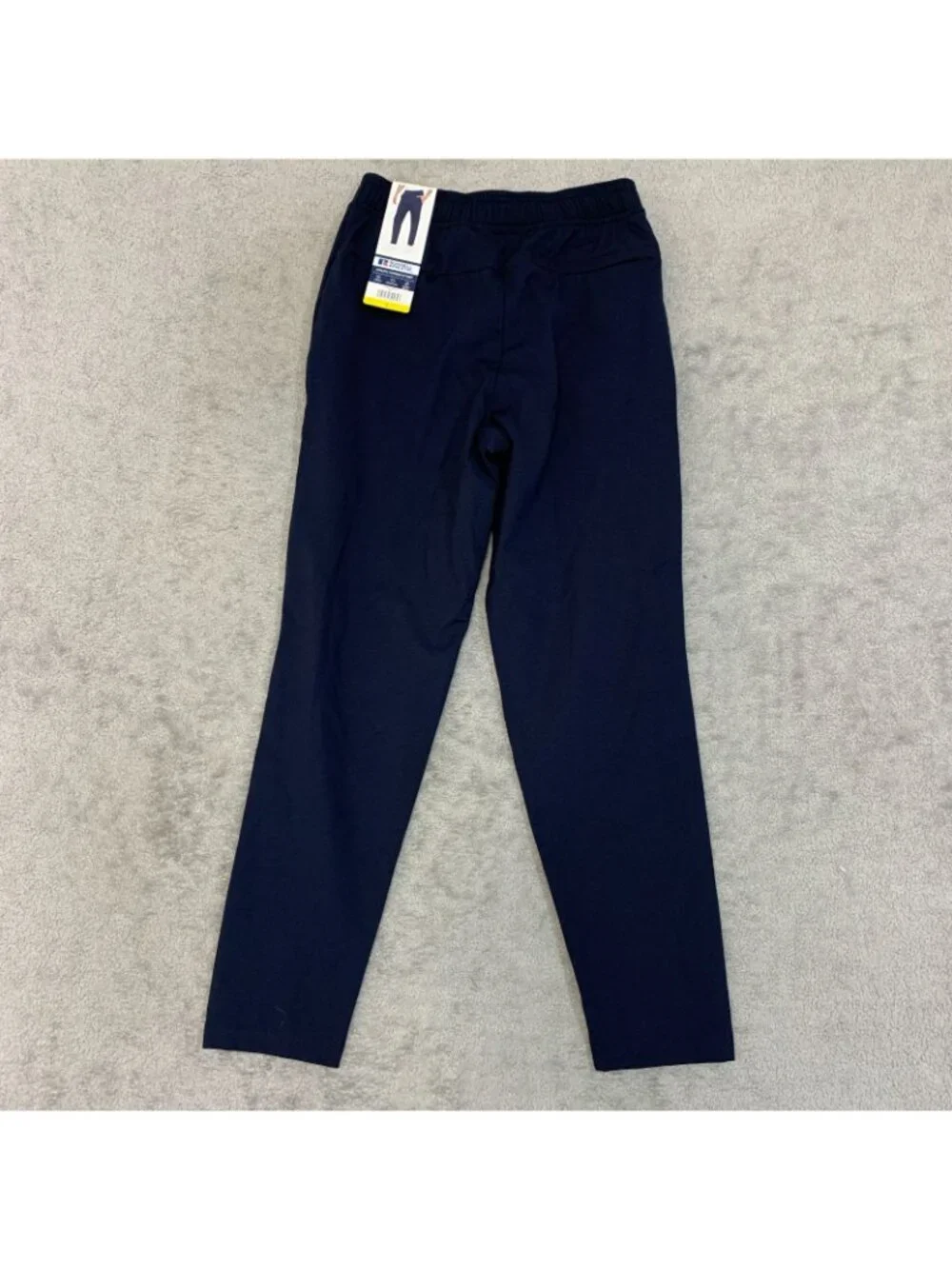 NWT Russell Athletic Men's S Navy Tapered Fit Pants Stretch